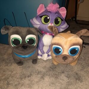 Puppy dog pals plush set